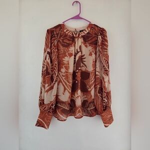 Rachel Zoe Autumn Color Top